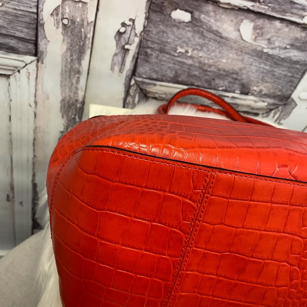 Kate Spade NY Stevie Carlsbad Red Large Satchel NWT - Picture 8 of 12